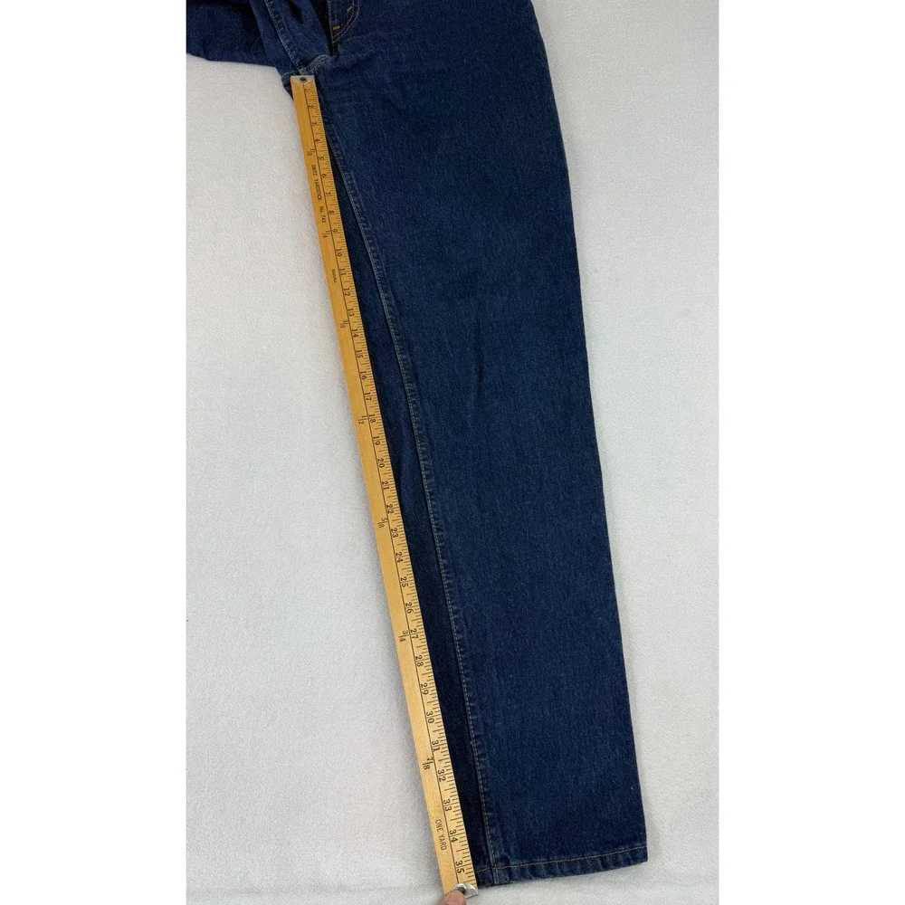 Vintage Levi's 550 Orange Tab Jeans Mens 32x36 Blue Relaxed Tapered Leg Made USA